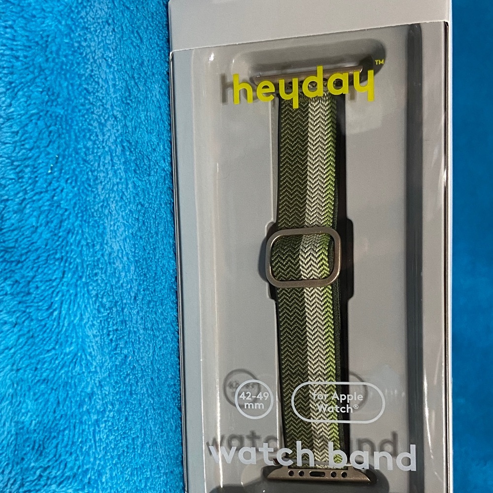 Heyday Olive and Black Watch Band for Apple Watch - Picture 2 of 2